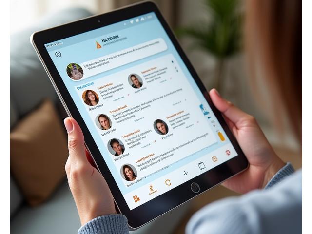 Interfaz de actividad en vivo de un foro de bienestar, mostrando conversaciones actuales y perfiles de miembros activos.