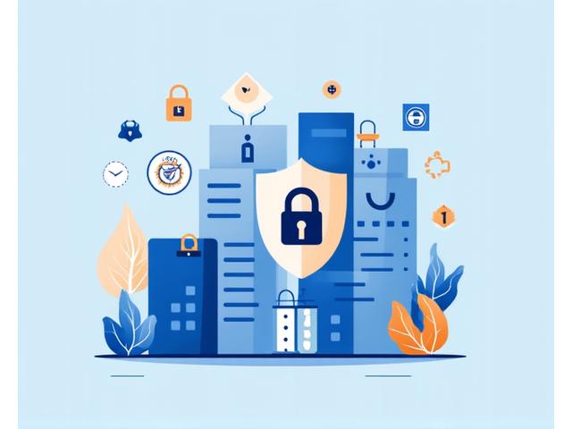 Gráfico abstracto mostrando capas de protección de datos y la insignia de GDPR, resaltando la privacidad y seguridad de la información del usuario con los colores del branding.